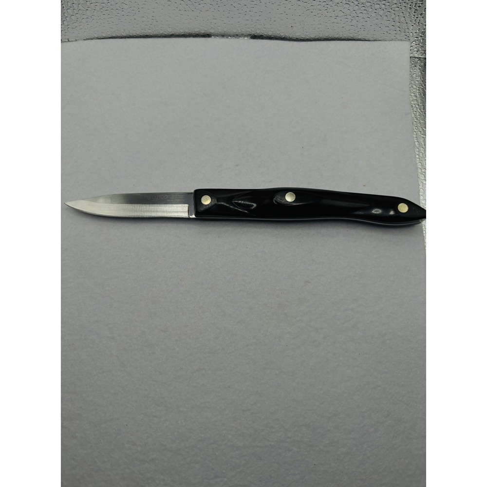 Cutco 2-3/4" Paring Knife (1720 JG) Black Handle USA